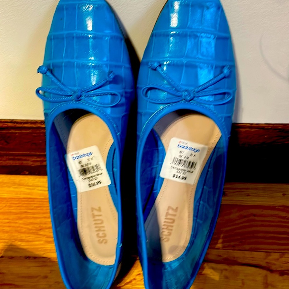 Summer vacation moccasins, wore once